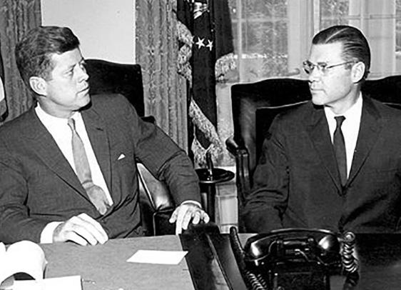 JFK and Robert McNamara