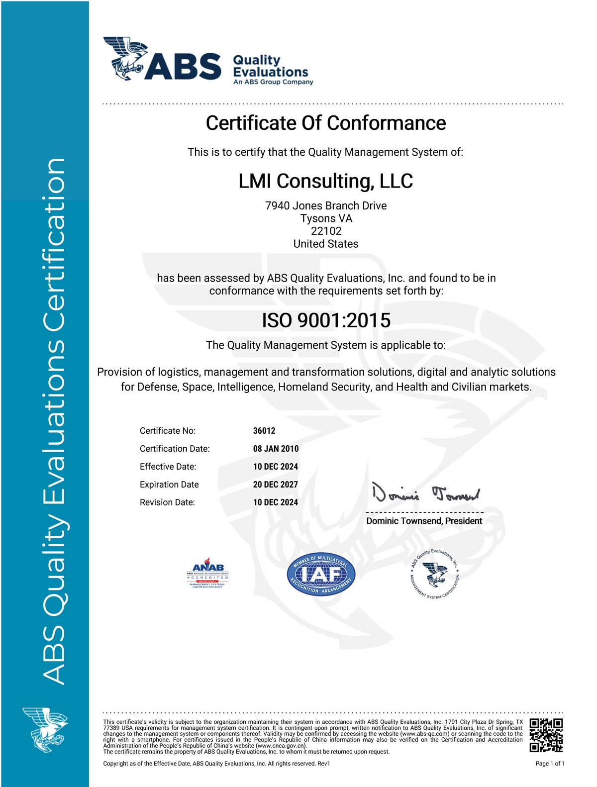 ISO 9001:2015