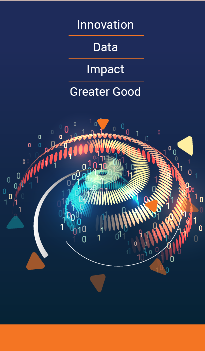 INNOVATION, DATA, IMPACT, GREATER GOOD