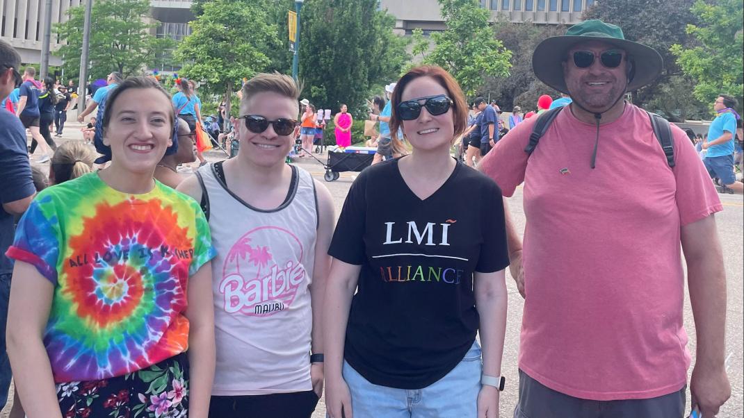 LMIers at Pride Parade in Colorado Springs, CO