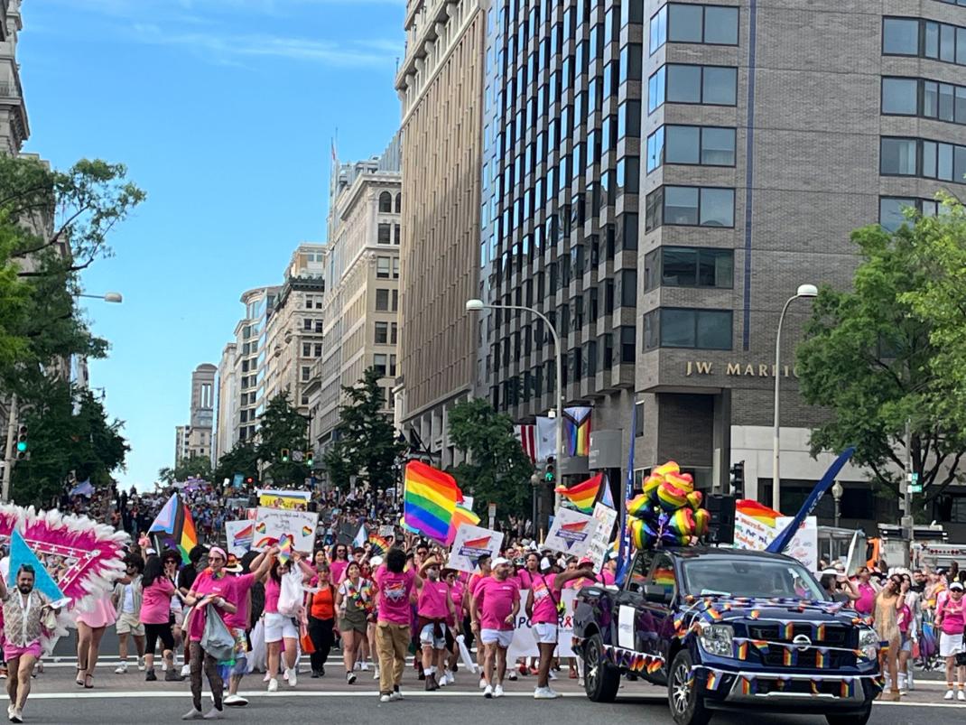 Pride Parade in Washington DC