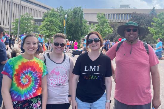 LMIers at Pride Parade in Colorado Springs, CO