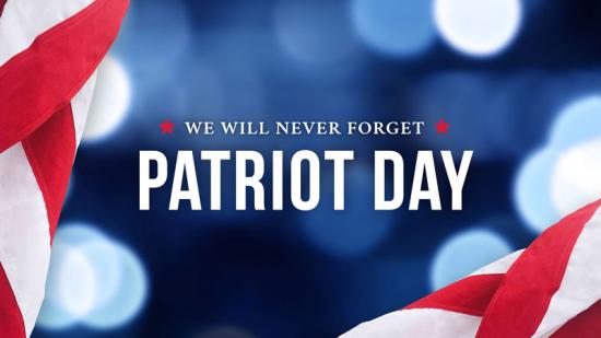 We will next forget Patriot Day